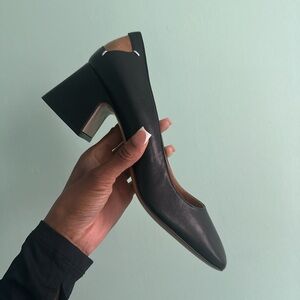 Maison Martin Margiela Black Leather Heels